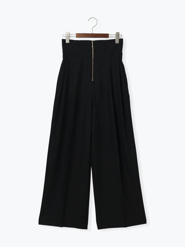 ブラウン ハイウエスト ワイドパンツ ハイウエスト／ワイドパンツ｜allamanda(アラマンダ) 公式通販