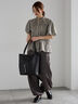 シャイニーツイルパラシュートパンツ《2025Autumn catalog item》（グレー/カーキ）｜Te chichi（テチチ）通販