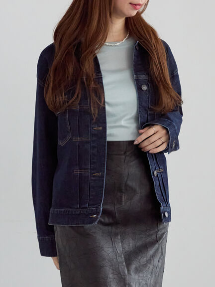 denimジャケット（ブルー/ネイビー）｜Te chichi（テチチ）通販