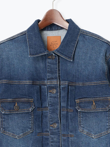 denimジャケット（ブルー/ネイビー）｜Te chichi（テチチ）通販