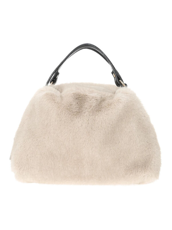 ベージュ ファー ショルダーバッグ*2 ショルダーバッグ バッグ 「M2SUQARED/エムツースクエア」2WAY