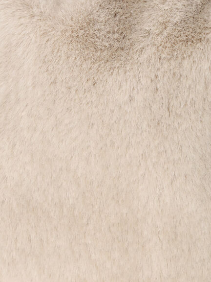 【WEB限定】ファー2wayショルダーバッグ（グレー/モカベージュ）｜Te chichi（テチチ）通販