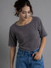 ライトフェザーニット《2025Autumn catalog item》（モカ/ブルー）｜Te chichi（テチチ）通販