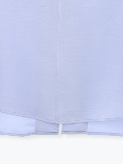 ドレープネックブラウス《2025Autumn catalog vol.2 item》（オフホワイト/グレー/ブルー）｜Te chichi（テチチ）通販