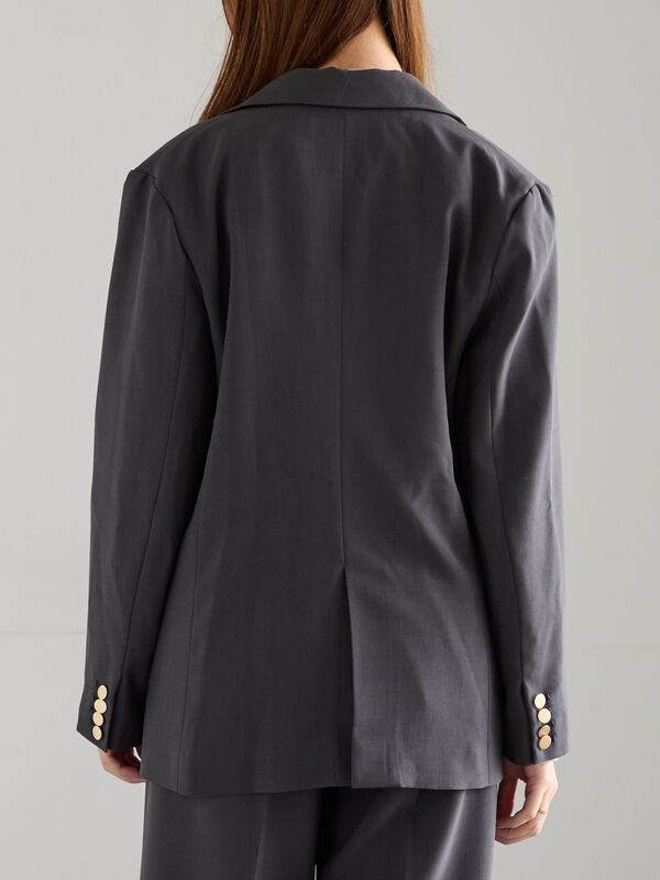 セール】 ダブルブレストジャケット(セットアップ可)《2025Autumn