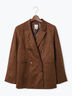ダブルブレストジャケット(セットアップ可)《2025Autumn catalog vol.2 item》(チャコールグレー/ベージュ/ブラウン)|Te chichi(テチチ)通販