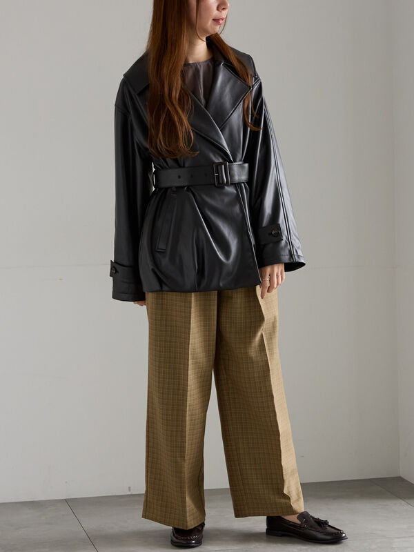 セール】 ワイドスラックス(セットアップ可)《2025Autumn catalog vol