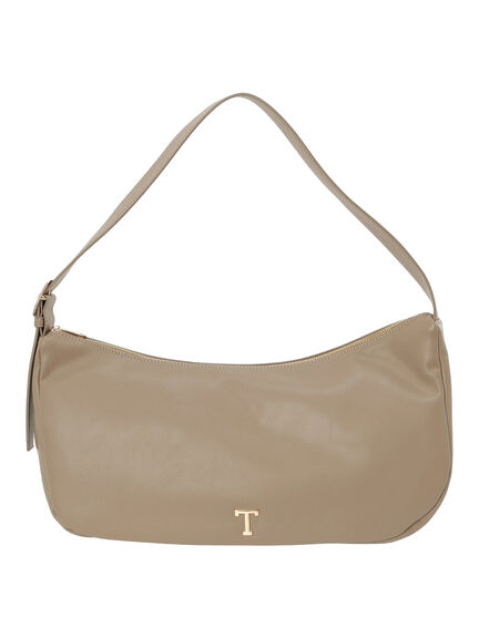 TメタルポイントムーンショルダーBAG（ブラック/ブラウン）｜Te chichi（テチチ）通販