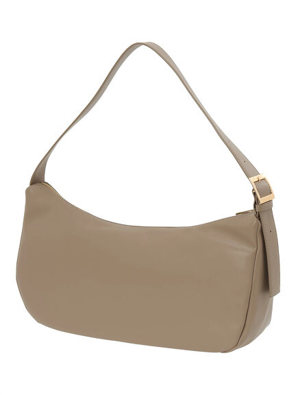 TメタルポイントムーンショルダーBAG（ブラック/ブラウン）｜Te chichi（テチチ）通販