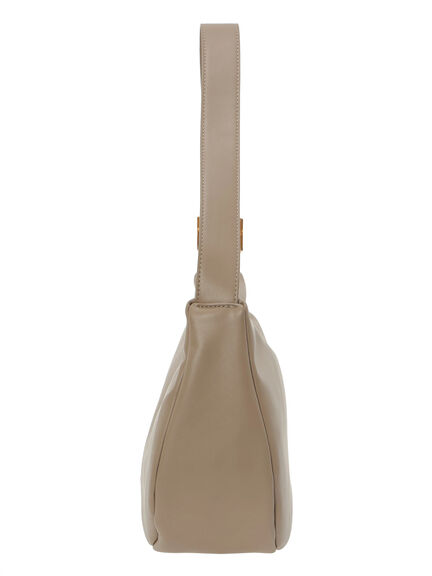 TメタルポイントムーンショルダーBAG（ブラック/ブラウン）｜Te chichi（テチチ）通販