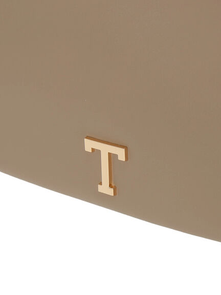 TメタルポイントムーンショルダーBAG（ブラック/ブラウン）｜Te chichi（テチチ）通販