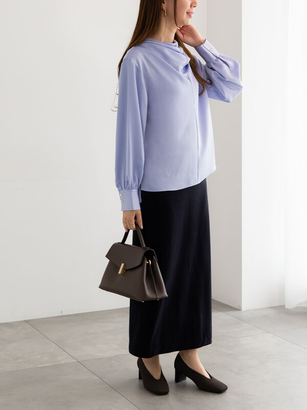 Véritécœur 赤 リネン スカート　ST091 リネンリバーシブルスカート | Veritecoeur - 【子ども服・大人