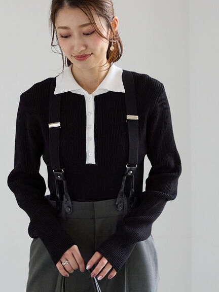 黒ニットです♡ YASHIKI / Shinsetsu Knit(BLACK) | シンセツニット(ブラック