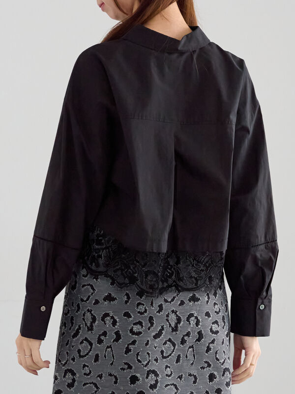 Unminou スカラップシャツ スカラップカラーブラウス(WHITE) | すべての商品 | UN MINOU