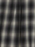 チェックショートシャツ（セットアップ可）《2025Autumn catalog item》（ブラック/ブラウン）｜Te chichi（テチチ）通販