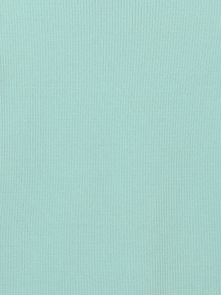 ケミカルレースカラーリブニット（チャコールグレー/グリーン/ネイビー）｜Te chichi（テチチ）通販