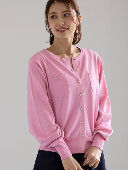 カーディガン(ピンク/桃色系)｜レディースファッション通販のCAN