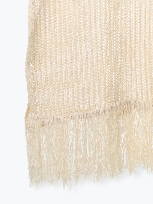 セール】 フリンジメッシュニットワンピース《2025Autumn catalog vol