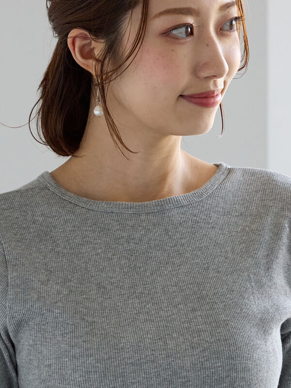 【てち】 healthknit カーディガン（オフホワイト/グレー/ブルー/トップス