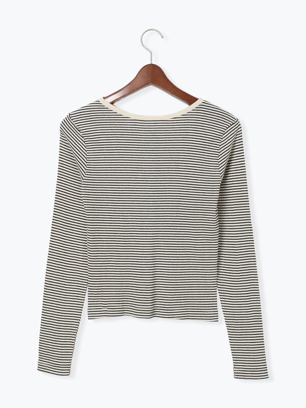 healthknit カーディガン（オフホワイト/グレー/ブルー/トップス