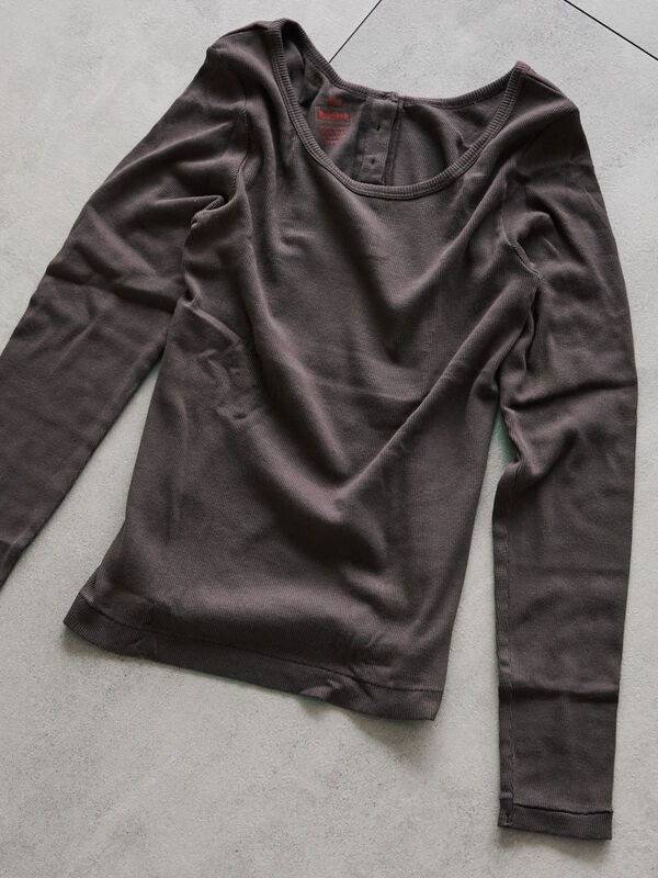 healthknit プルオーバー（オフホワイト/ピンク/ブラウン