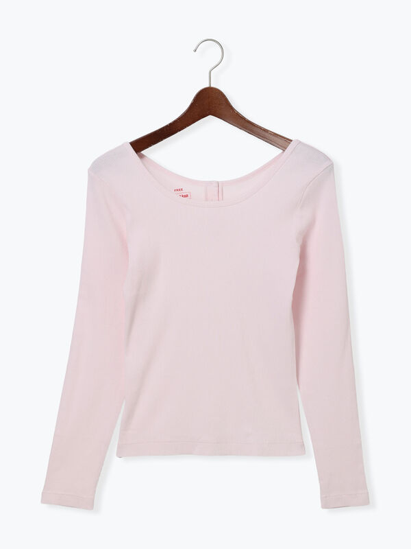 セール】 healthknit プルオーバー（オフホワイト/ピンク/ブラウン