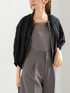 【新品】ラブティックボンボン　ギャザーボリュームブルゾン ギャザーボリュームブルゾン | La boutique BonBon(ラブティック