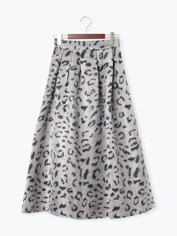 カステルバジャック レオパードスカート CASTELBAJAC カステルバジャック Leopard レオパール 長財布
