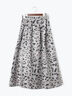 レオパードジャガードフレアスカート《2025Autumn catalog vol.2 item》(グレー/ブラウン)|Te chichi(テチチ)通販