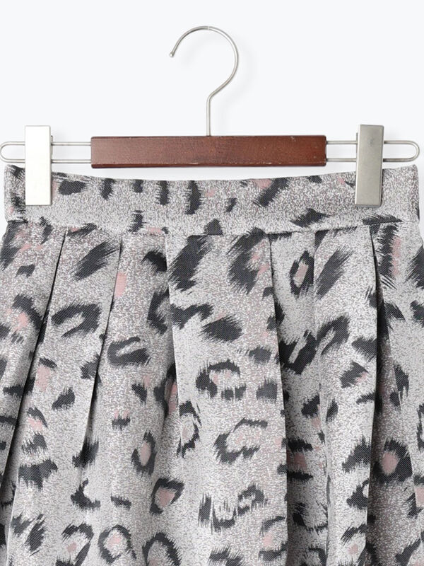 セール】 レオパードジャガードフレアスカート《2025Autumn catalog