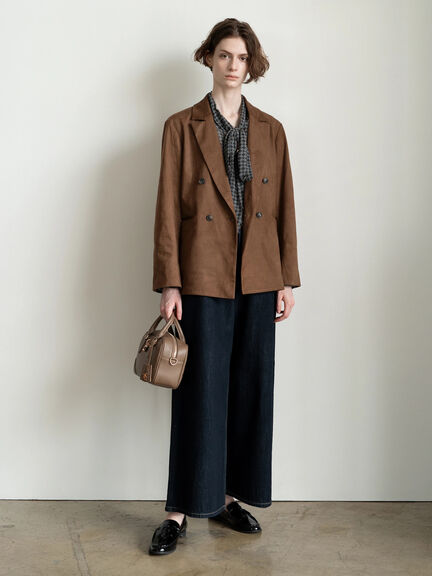 パターンアソートシフォンボウタイブラウス《2025Autumn catalog vol.2 item》（チャコールグレー/ブラック/ボルドー/ブラウン）｜Te chichi（テチチ）通販