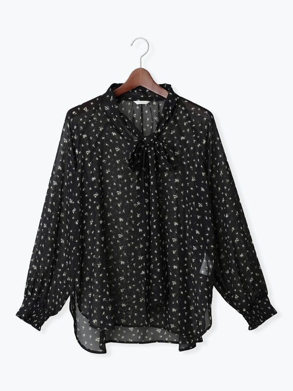 セール】 パターンアソートシフォンボウタイブラウス