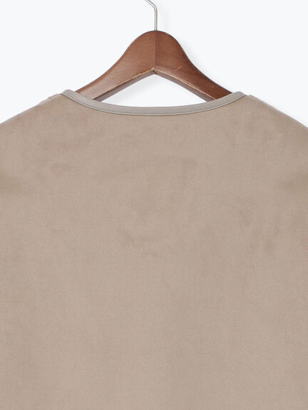 リバーシブルファームートンブルゾン（ベージュ/モカ）｜Te chichi（テチチ）通販