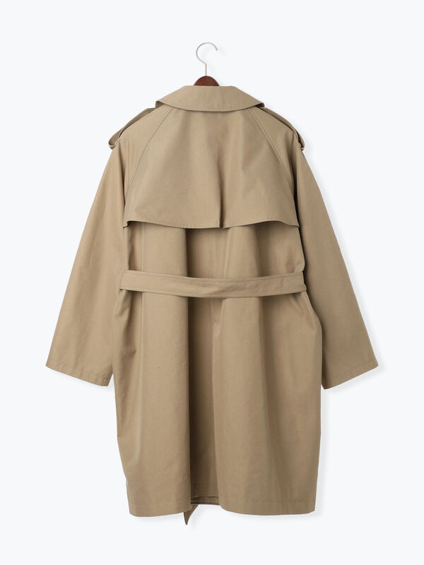 ◆くまくまです◆long coat オーバーサイズ　完売品　トレンチコート セール】 オーバーサイズトレンチコート《2025Autumn catalog vol.2