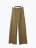サイドタックデザインパンツ《2025Autumn catalog vol.2 item》(キャメル/ブルー)|Te chichi(テチチ)通販