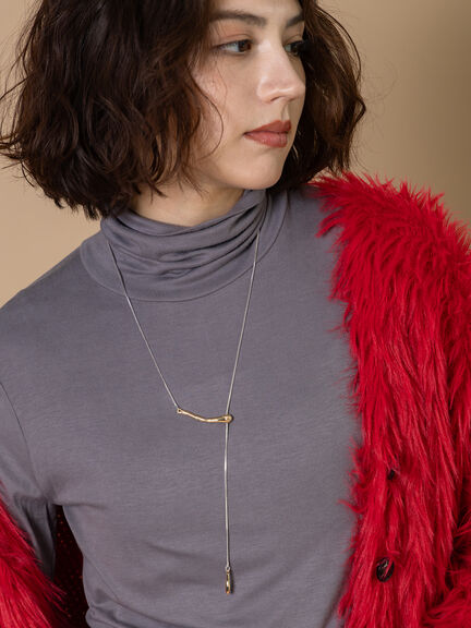 ニュアンスバースライドネックレス（シルバー）｜Te chichi（テチチ）通販