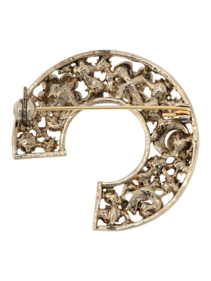 ビンテージビジューブローチ（シルバー）｜Te chichi（テチチ）通販