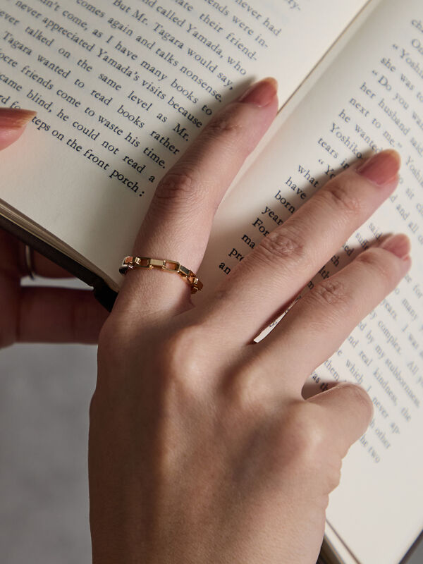 チェーンコンビリング(♯13)（ゴールド）｜Te chichi（テチチ）通販