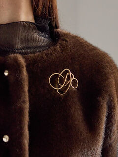 ランダムラインブローチ（シルバー/ゴールド/アクセサリー/その他