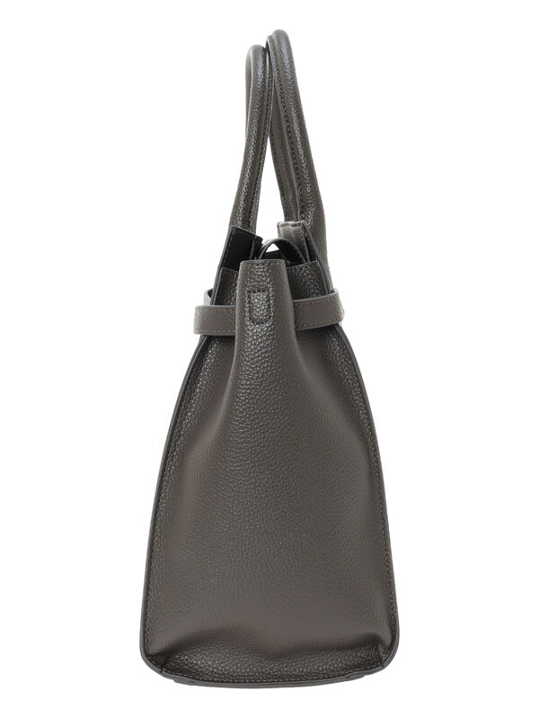 ポイントベルトハンドBAG（グレー/キャメル/バッグ/バッグ・ポーチ