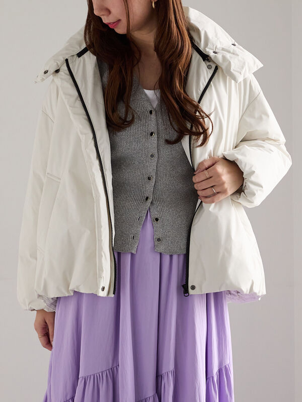 スタンドカラーショートダウンジャケット《2025winter catalog item