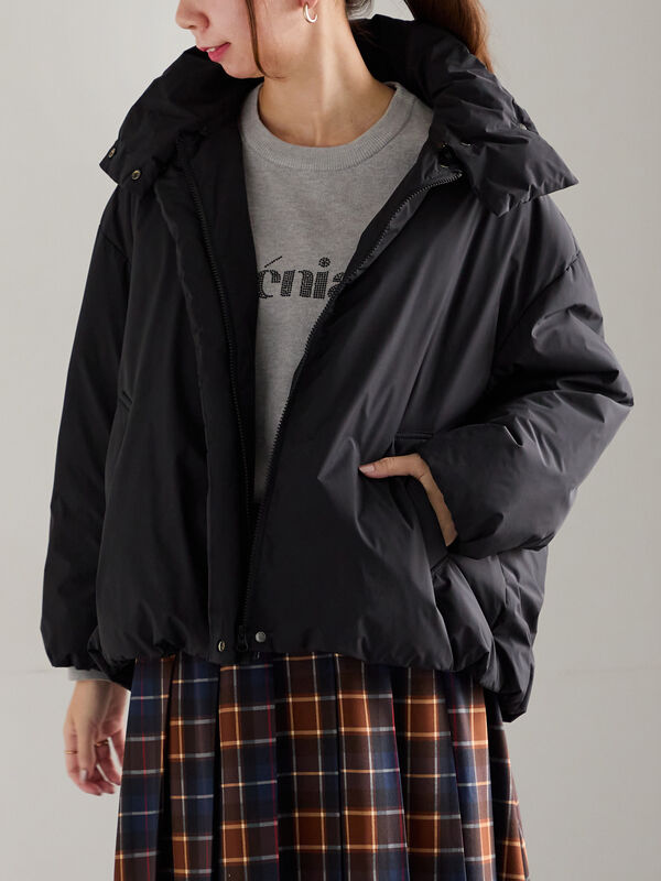 セール】 スタンドカラーショートダウンジャケット《2025winter