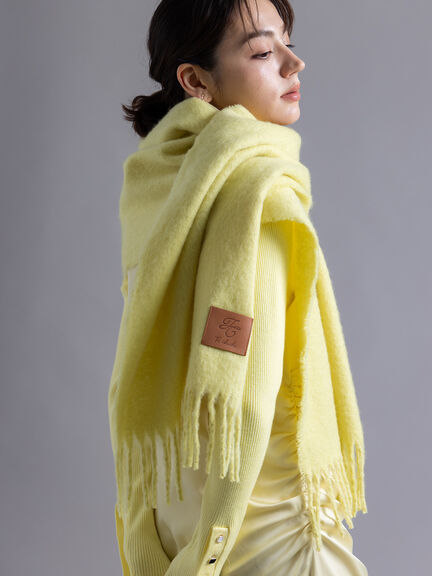 【Atelier Bonheur】イエローカラーマフラー（イエロー）｜Te chichi（テチチ）通販