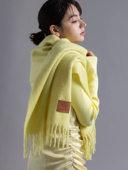【Atelier Bonheur】イエローカラーマフラー（イエロー）｜Te chichi（テチチ）通販