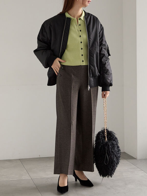 Greed International♡ツイードパンツ C/L Dobby Tweed Pants｜Greed International Official Online Shop