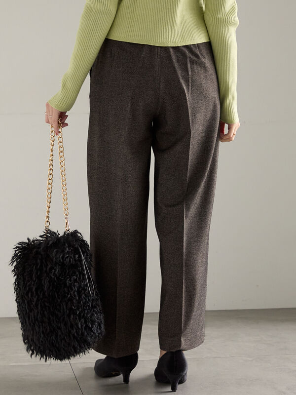 ツイードワイドパンツ（セットアップ可）《2025winter catalog item