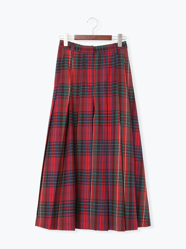 ブルーレーベル リバーシブル ロングスカート チェック ブラック レッド 楽天市場】リバーシブルで着れる2wayチェック柄スカート