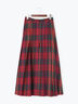 チェックアソートロングプリーツスカート(ブラック/レッド/ブラウン/ネイビー)|Te chichi(テチチ)通販