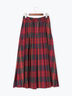 チェックアソートロングプリーツスカート(ブラック/レッド/ブラウン/ネイビー)|Te chichi(テチチ)通販