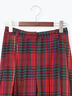 チェックアソートロングプリーツスカート(ブラック/レッド/ブラウン/ネイビー)|Te chichi(テチチ)通販